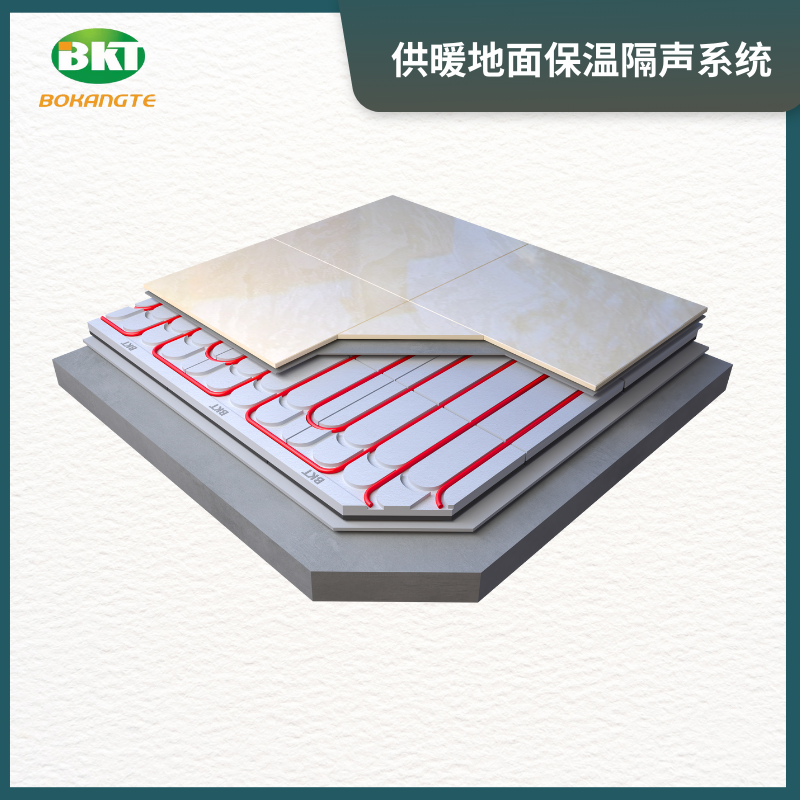 裝配式BKT樓地面保溫隔聲供暖系統